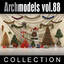 3d archmodels vol 88 christmas decorations model