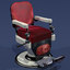 barber chair 3d 3ds