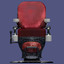 barber chair 3d 3ds