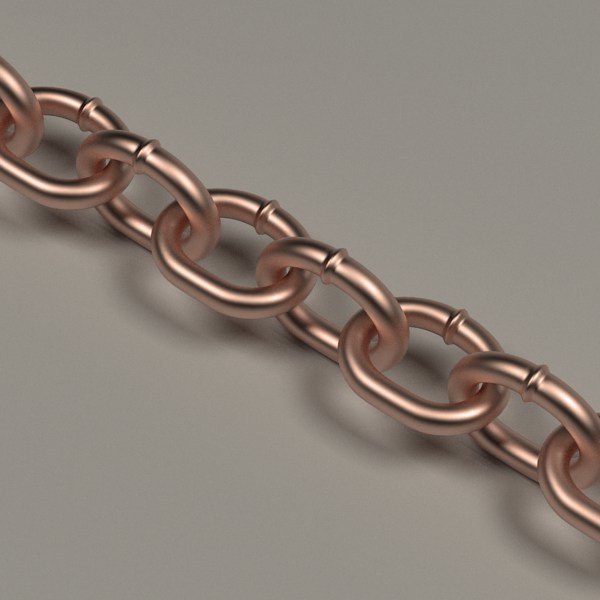 3d model of chain