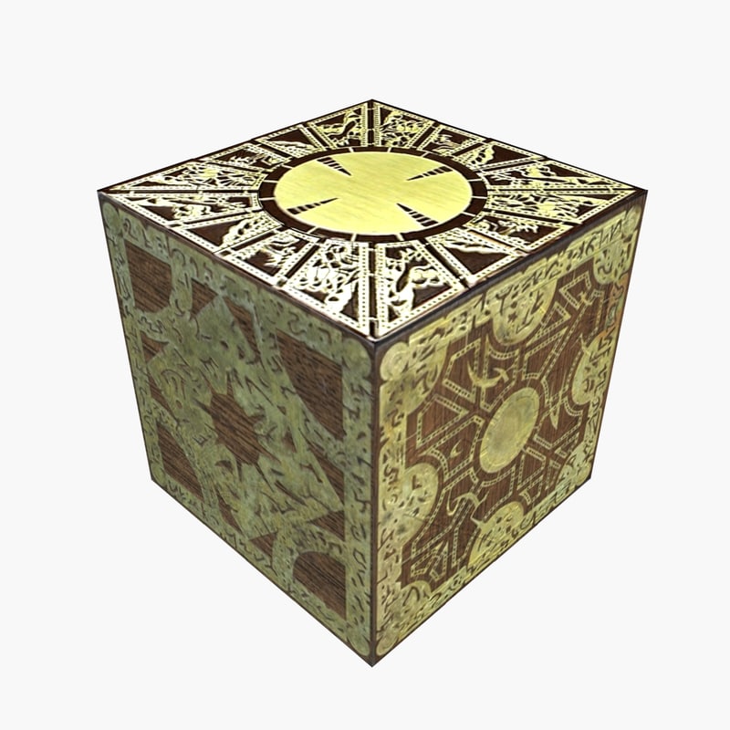 3dsmax puzzle box hellraiser