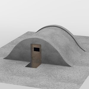 bunker military 3d 3ds