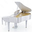 3d digital grand piano yamaha model