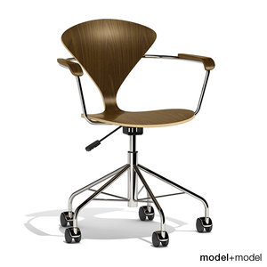 3d model task chair cherner
