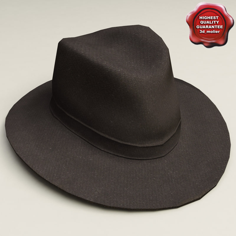 3d cowboy hat model https