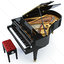 3d concert grand piano yamaha