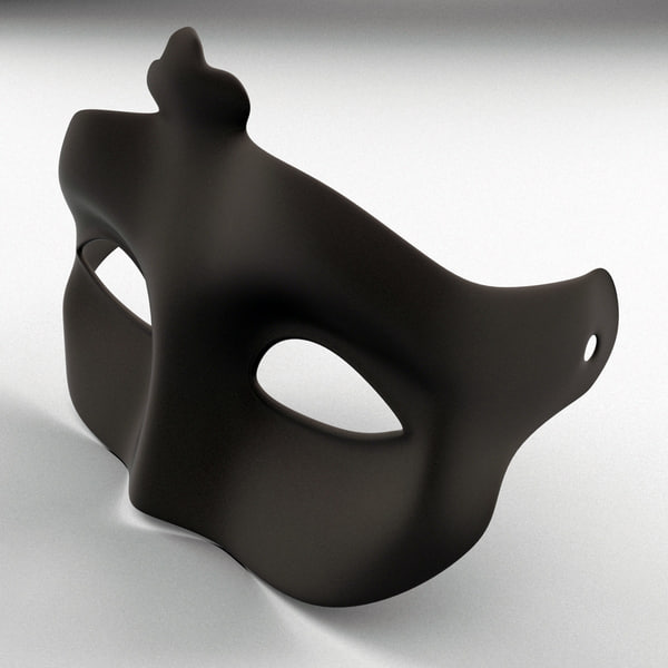 3d model masquerade mask