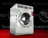 3d model of arcelik washing machine