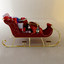 sleigh santa s 3d model