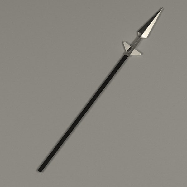 3d spear model