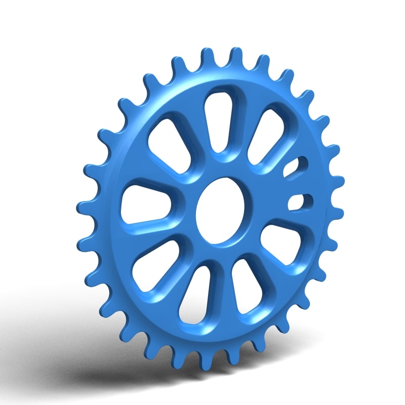 3d model of bmx sprocket