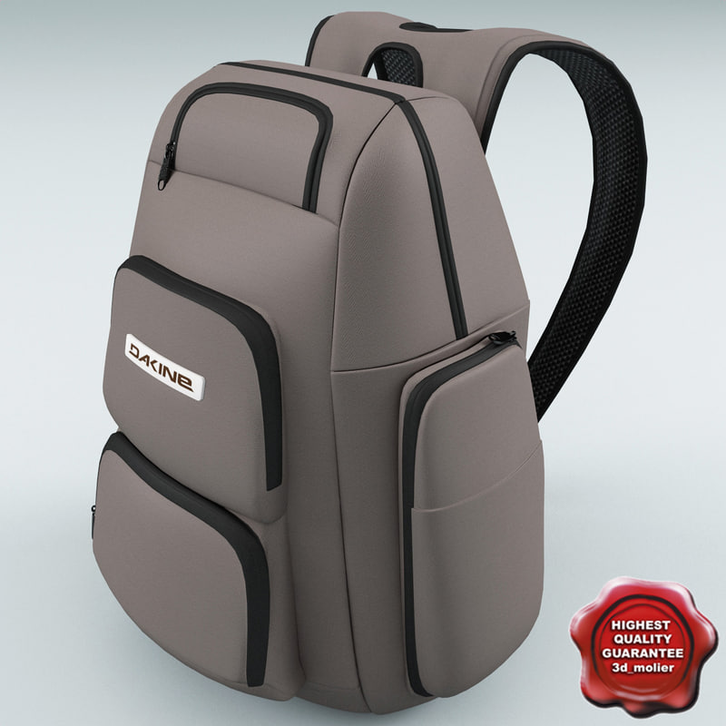 3d model backpack dakine
