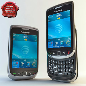 blackberry torch 9800 3d 3ds