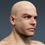 anatomically human male body 3d model
