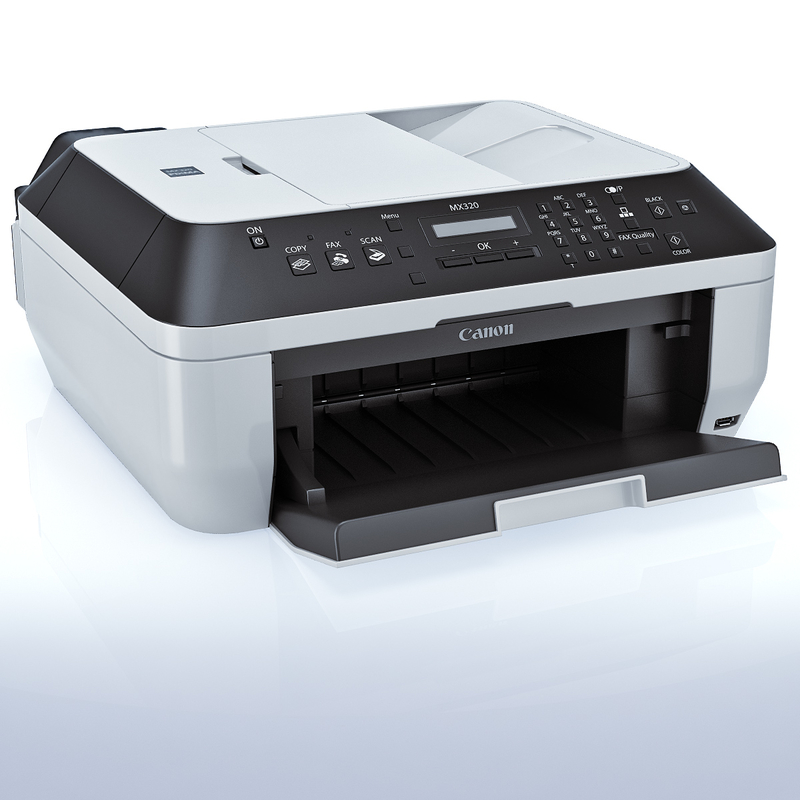 printer canon pixma mx320 3d max