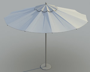3d model umbrella modo