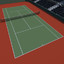 3d tennis stadium model