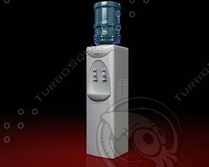 3d model water dispenser