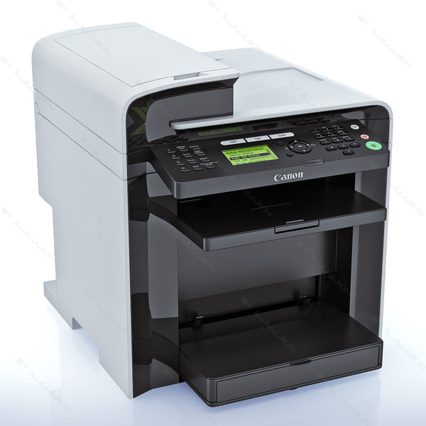 canon mf4570dn printer 3d model