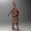 warrior sculpture asia 3d model