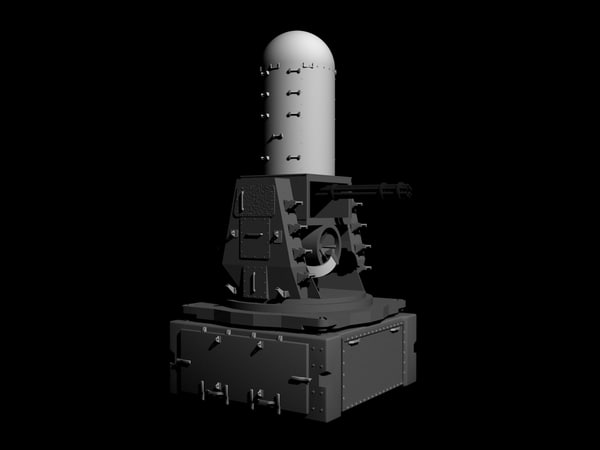 密集阵ciws3d模型