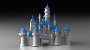 3ds disney cinderella castle logo