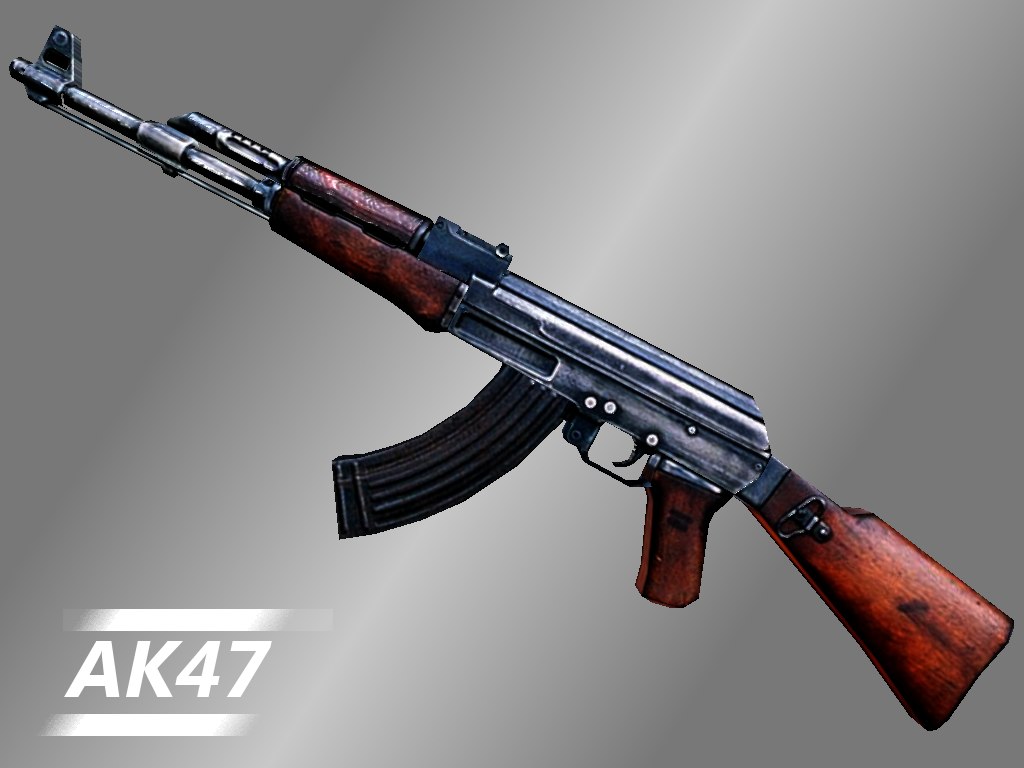 Ak 47 47 Rifle 3d Model