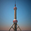 3dsmax oriental pearl tv tower