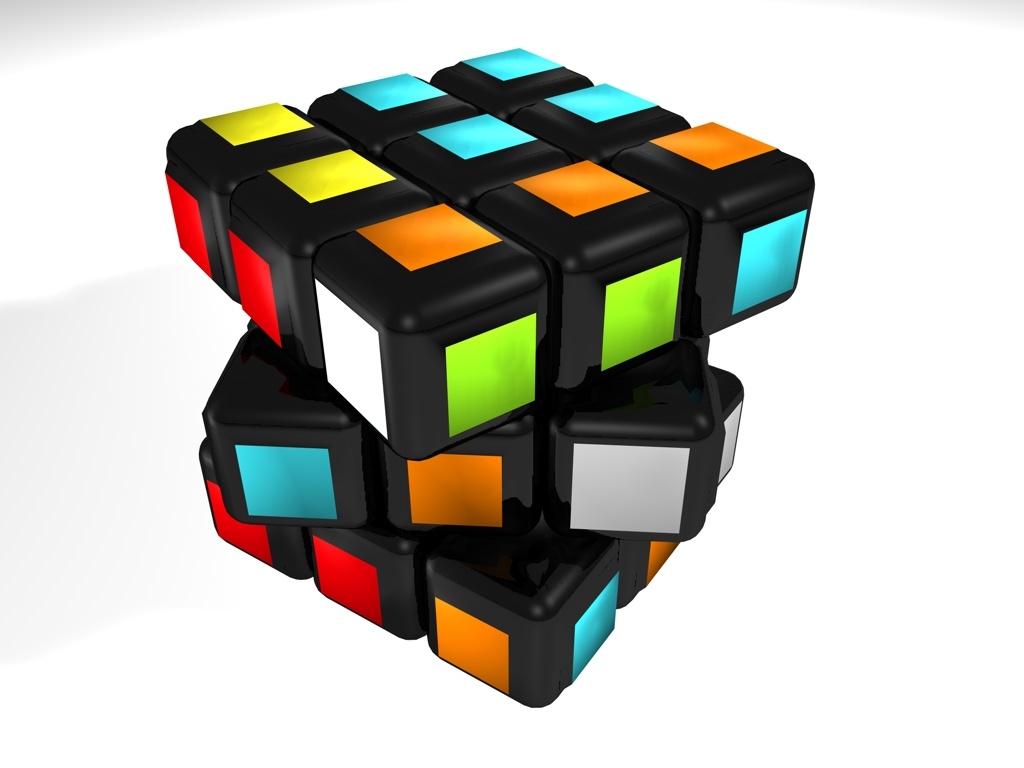 hansen rubik's electronic puzzle cube