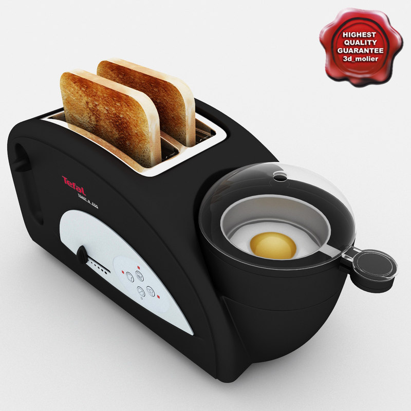 3d model tefal toast n egg
