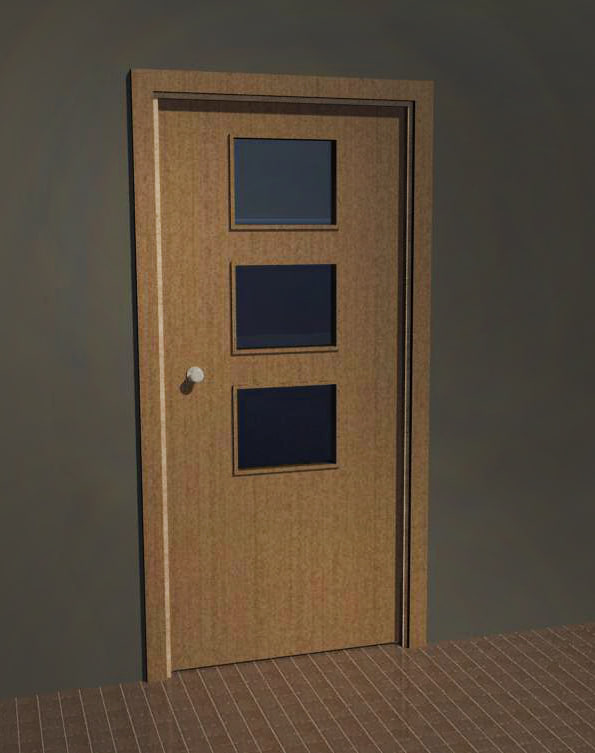 3d model revit door