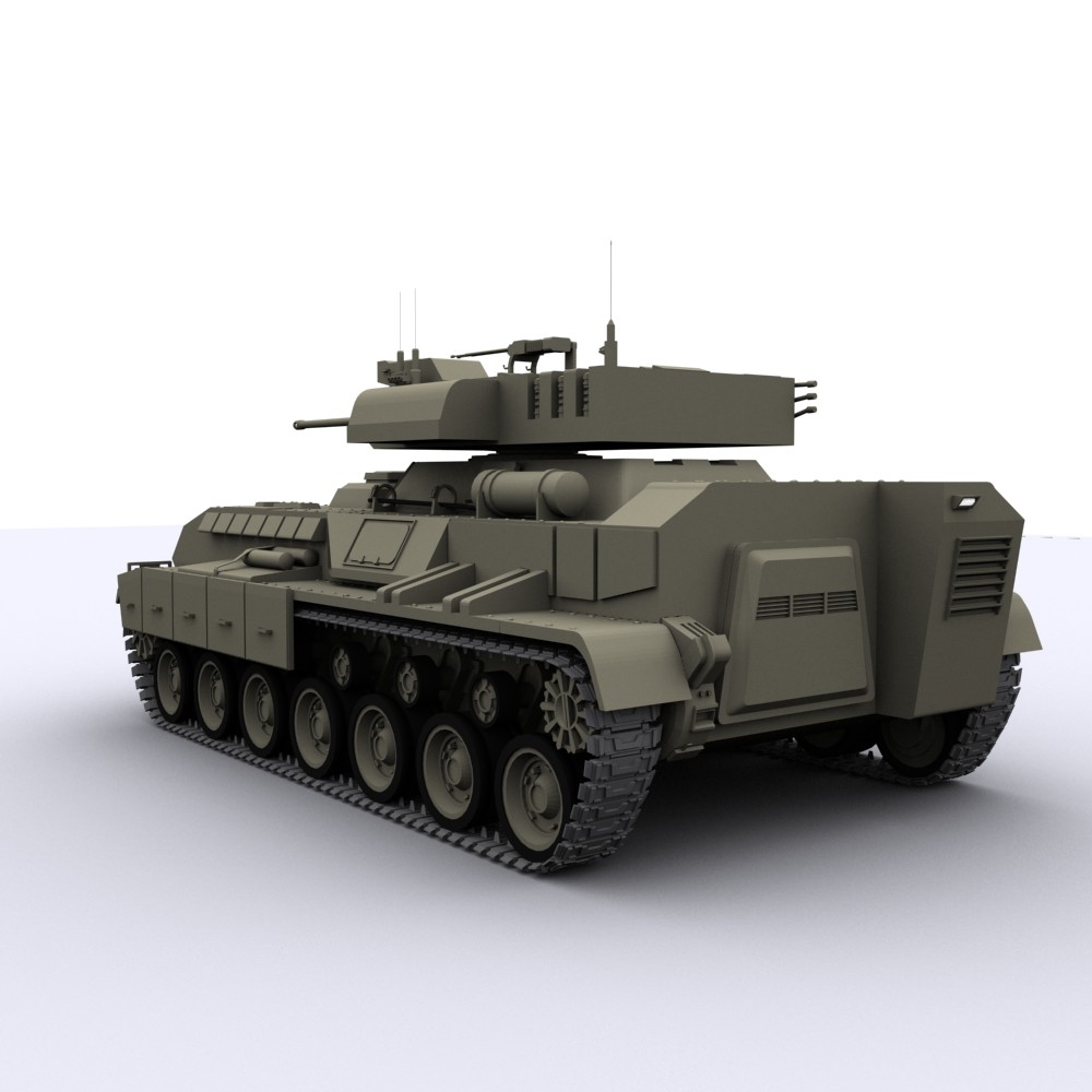 tank military war 3d max