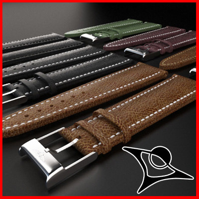 3dsmax watch strap