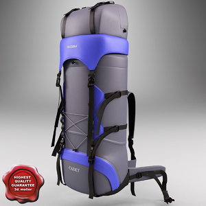 3d large travel backpack v1
