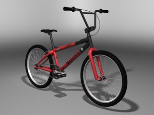 bmx bicycle 3d max
