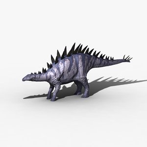 3d tuojiangosaurus dinosaur stegosaurus