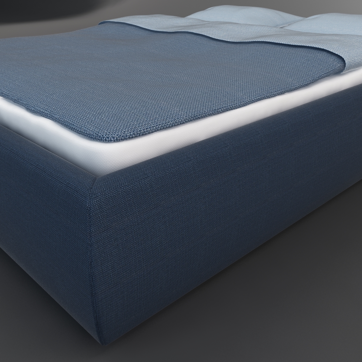 3d model bed ikea grimen