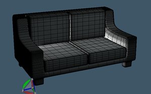 couch sofa chair 3d x