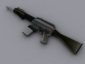 3d shotgun spas15 rifle model