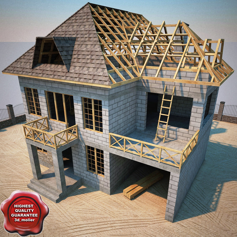 3d house construction