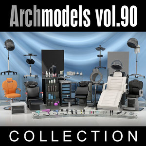 archmodels vol 90 furniture 3d model