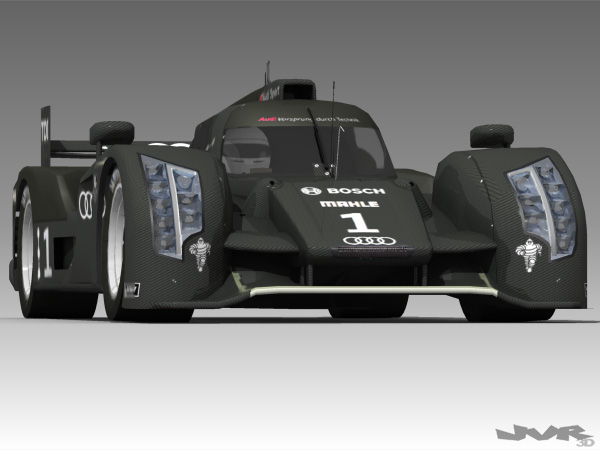 Audi R18 3d Model