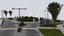 roundabout tree street signs 3d model