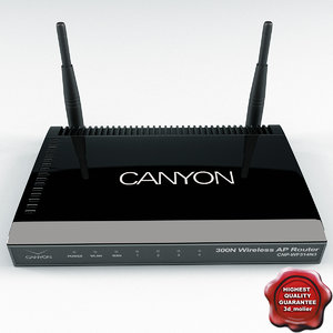 3d wifi router canyon