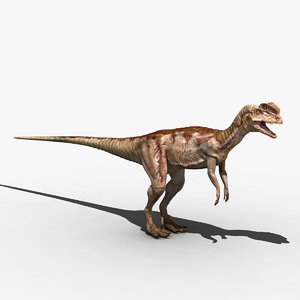3d dilophosaur dilophosaurus