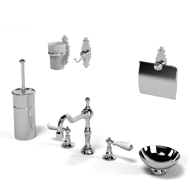 Bathroom Accessories 3d Model thg bathroom accessories model Bathroom Accessories 3d Model thg bathroom accessories model