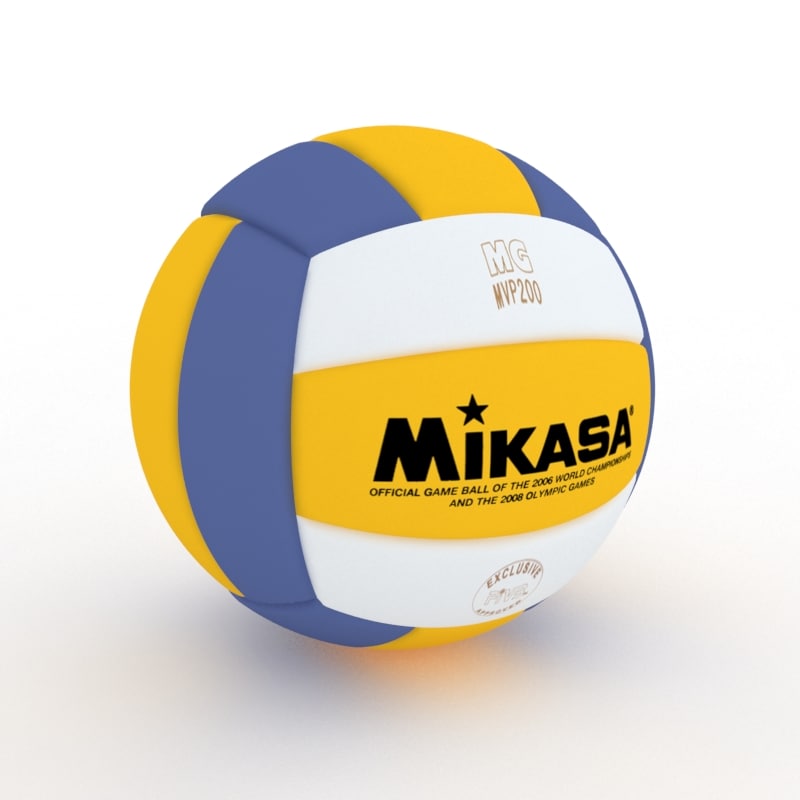 3d model mikasa volleyball