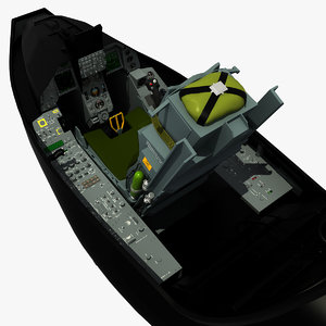 c4d f-16 cockpit