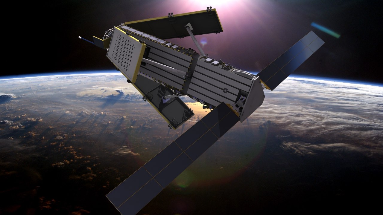 Russian Military Spy Satellite 3d Max