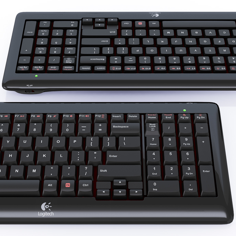 logitech wireless keyboard k340 fbx